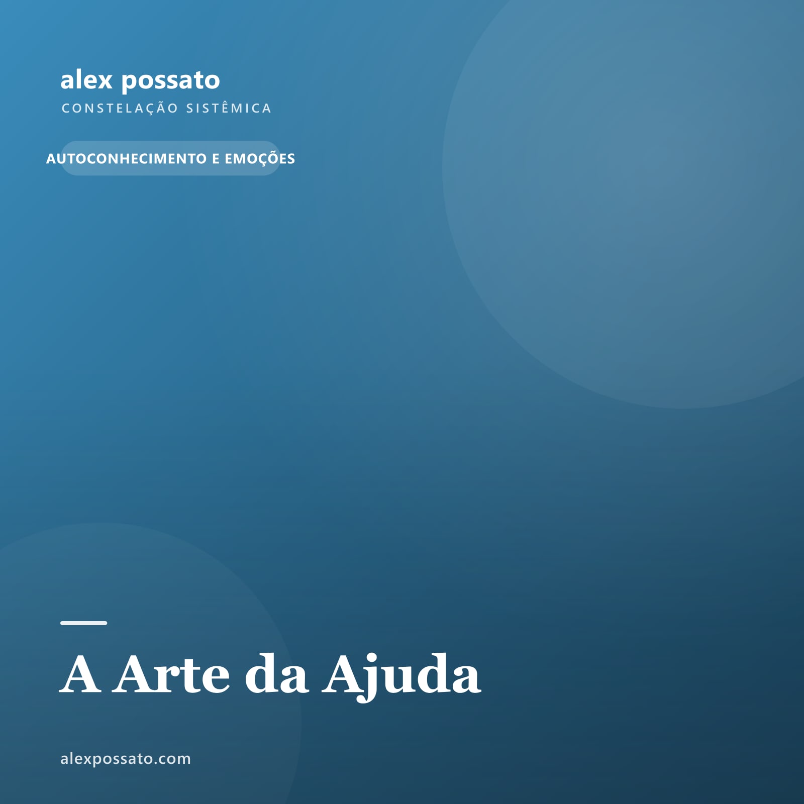 A Arte da Ajuda