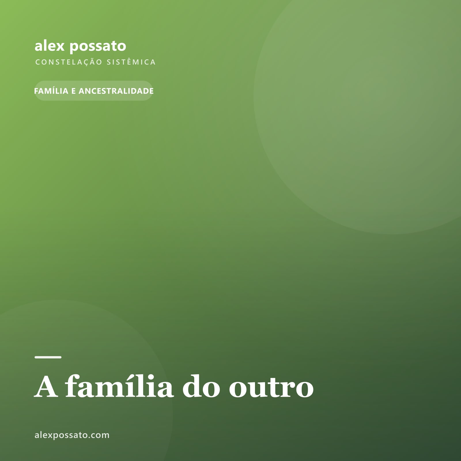 A família do outro
