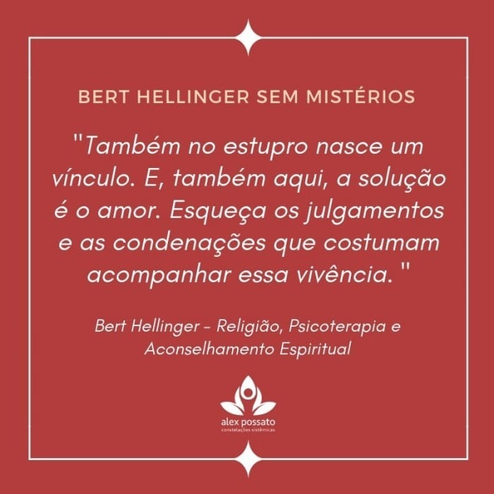 Abuso e estupro: olhar da constelação familiar sistêmica