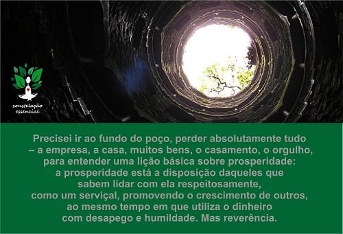 Bendito fundo do poço
