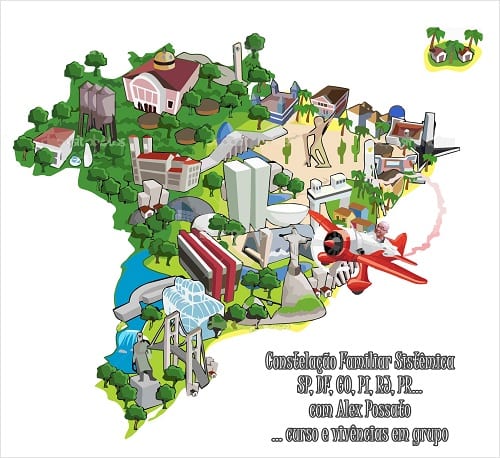 Constelação em Brasília-DF, Formosa-GO, Teresina-PI, São Paulo-SP e Jataí-GO