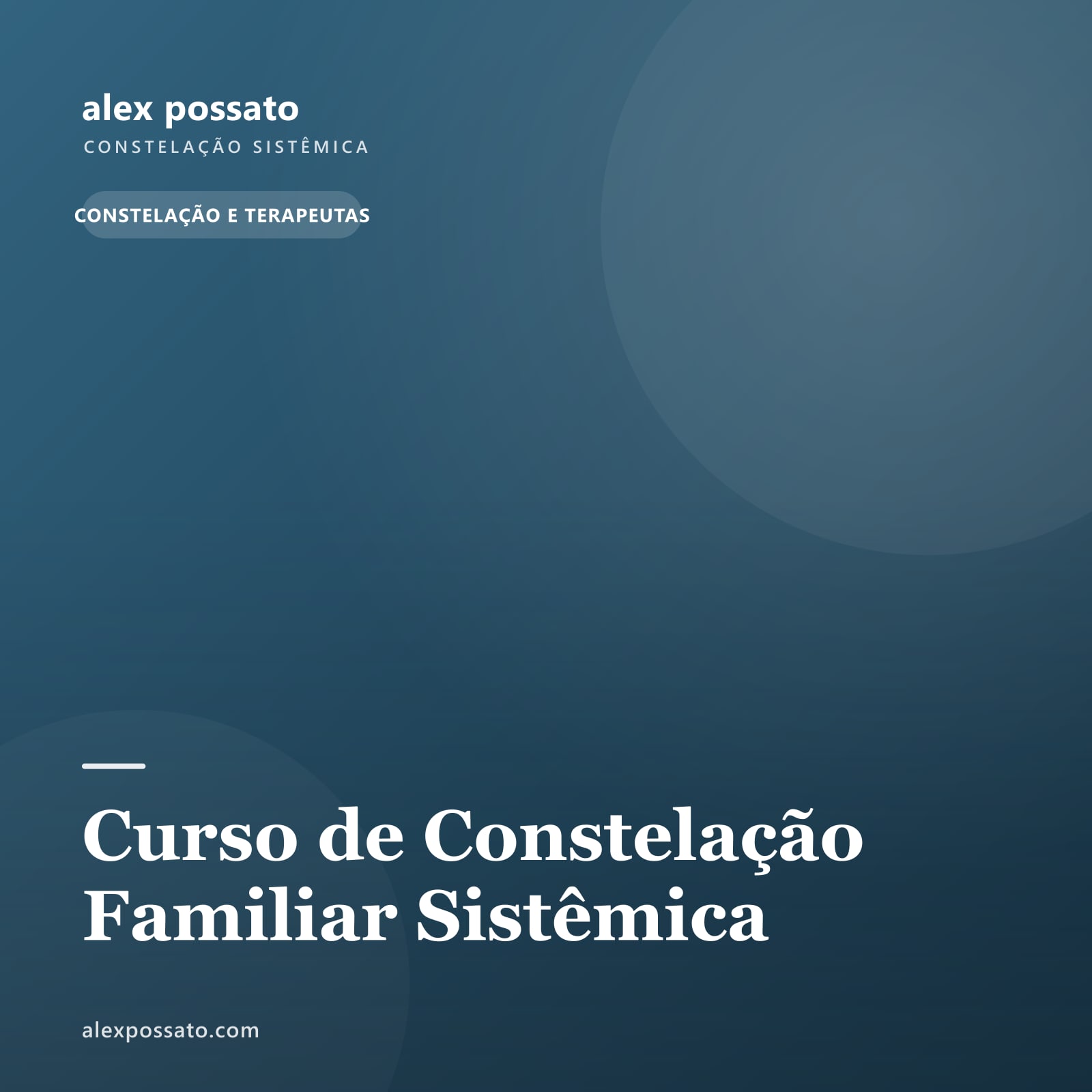 Curso de Constelação Familiar Sistêmica