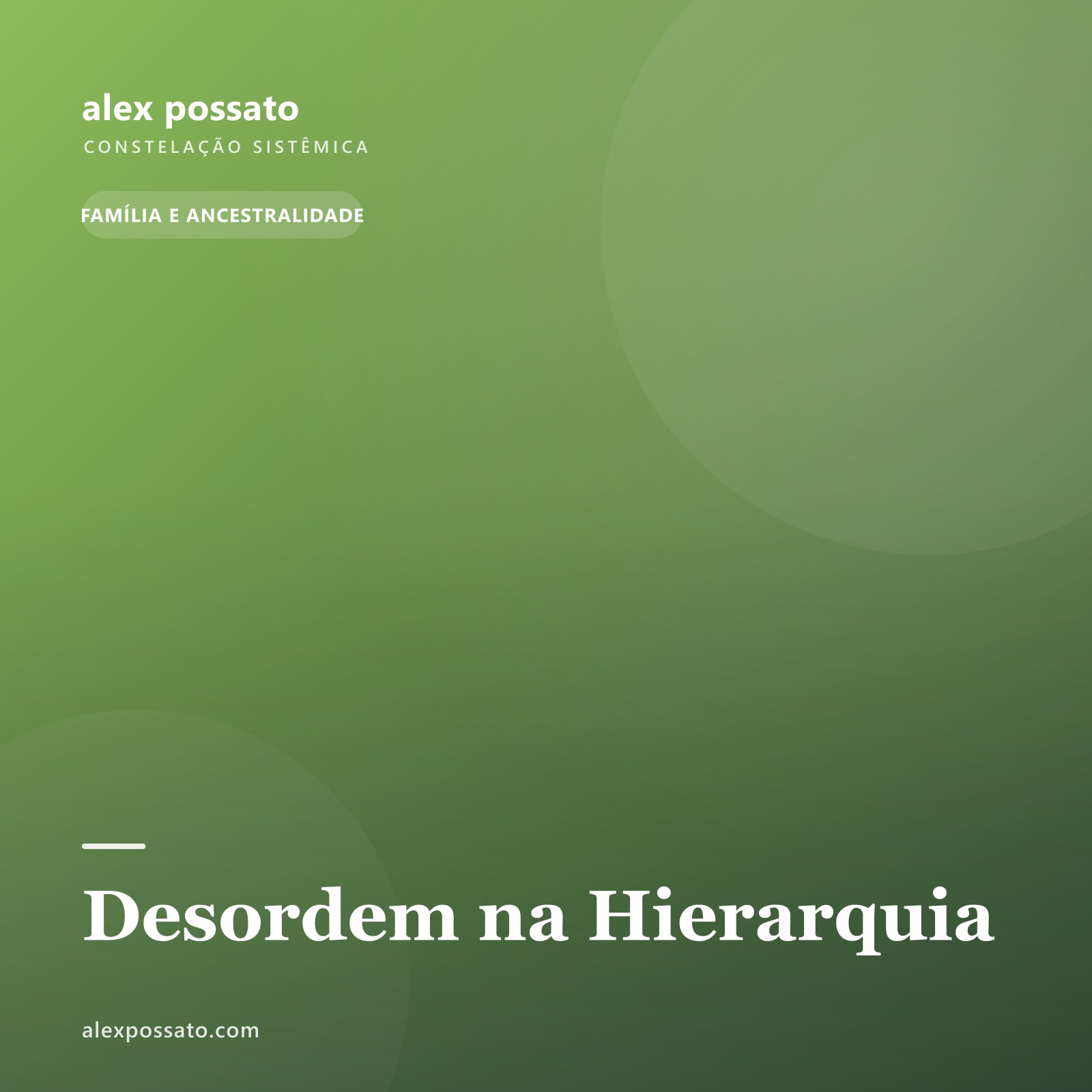 Desordem na Hierarquia