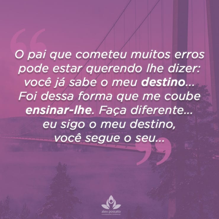 Entendendo os nossos pais