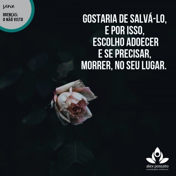 Eu escolho adoecer