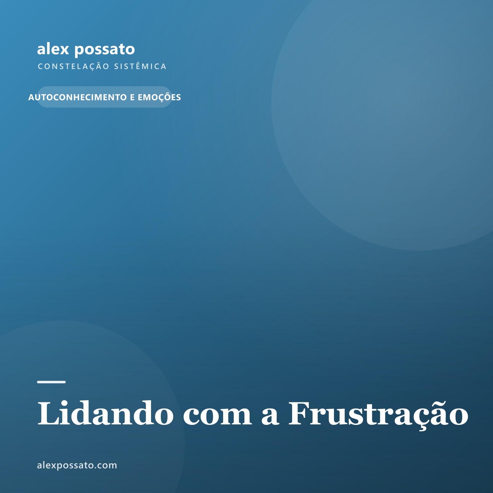 Lidando com a Frustração