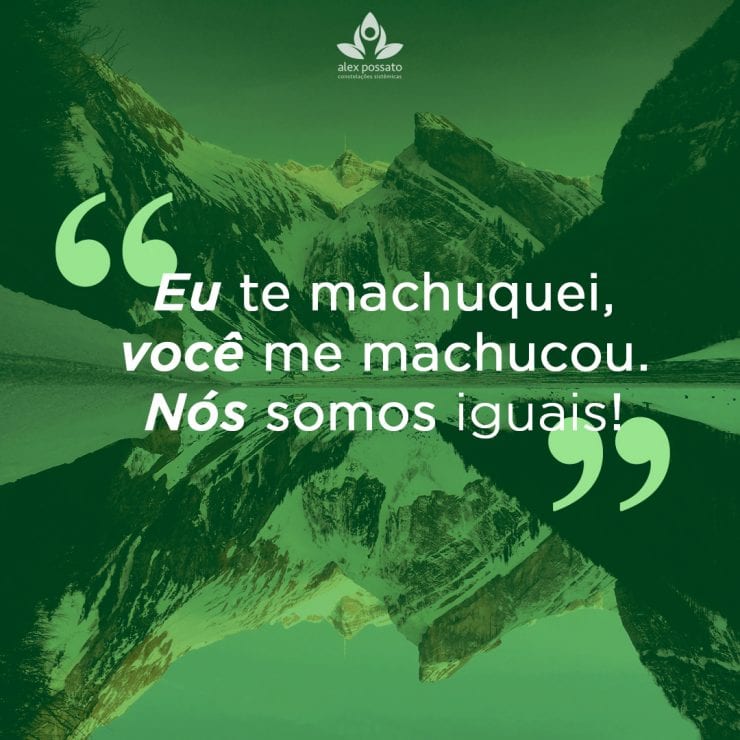 Nós somos iguais!