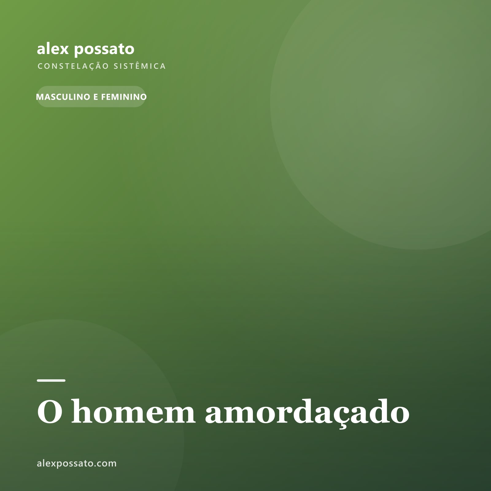 O homem amordaçado