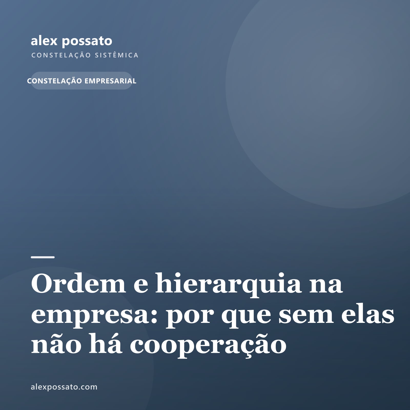 Ordem e hierarquia na empresa: por que sem elas não há cooperação