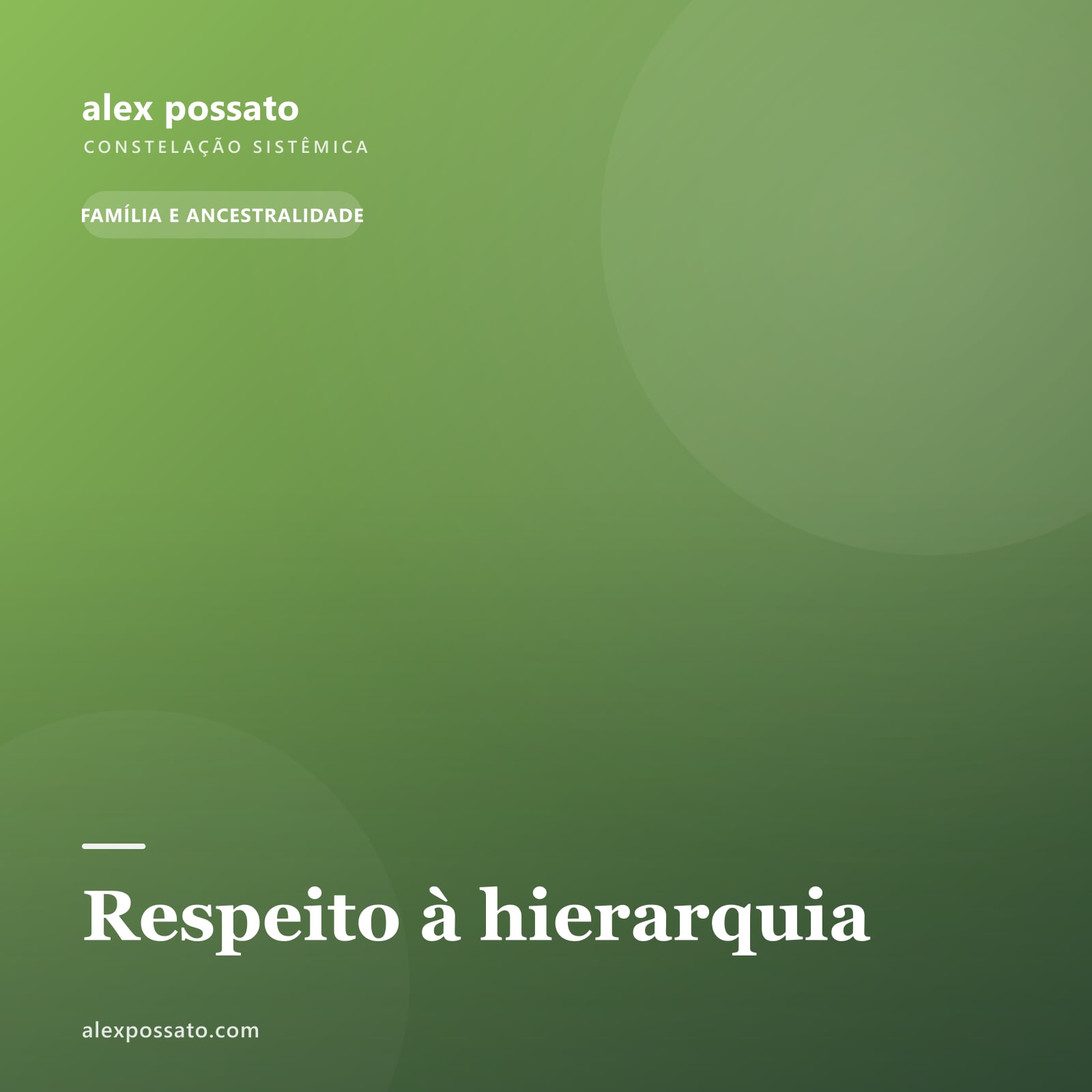 Respeito à hierarquia