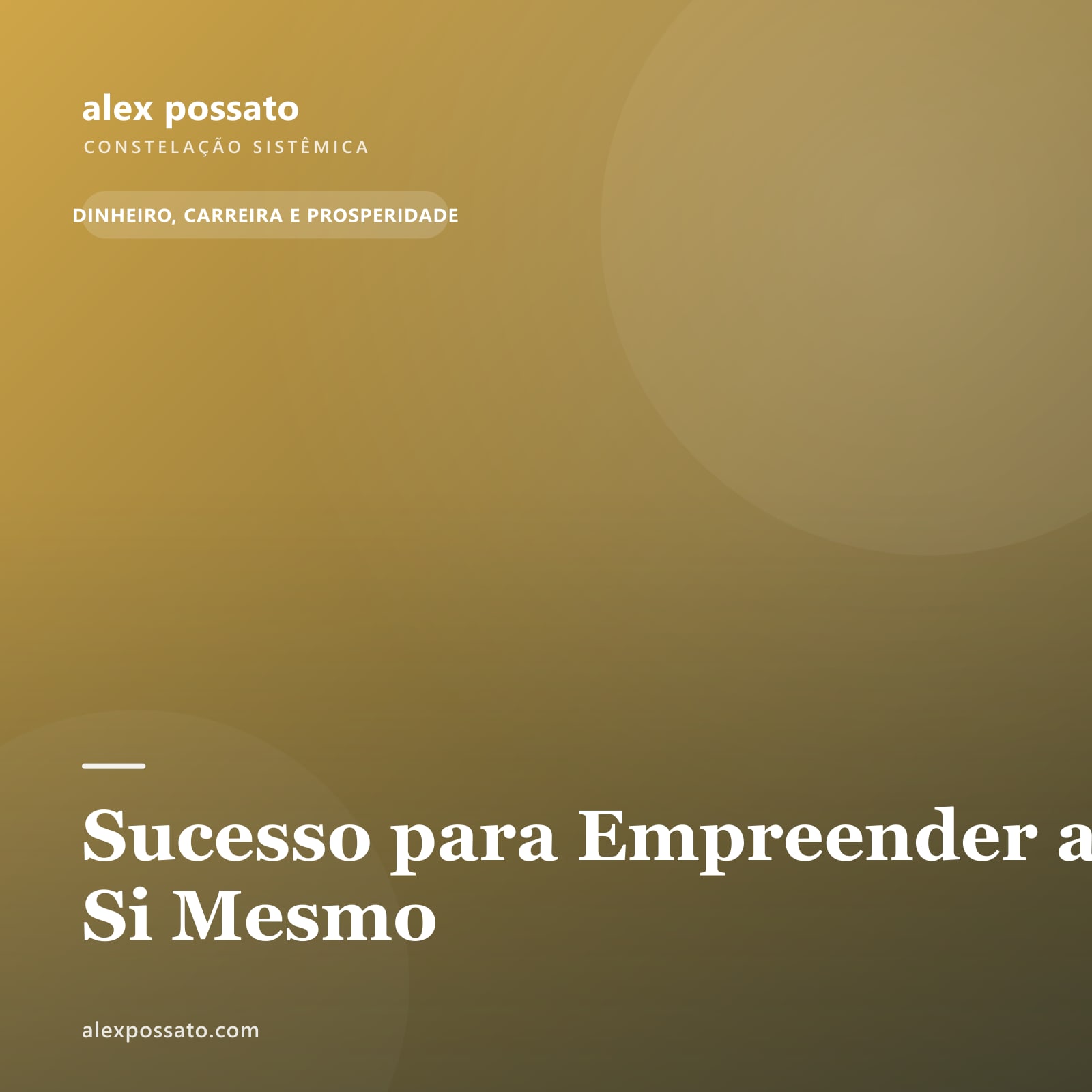 Sucesso para Empreender a Si Mesmo