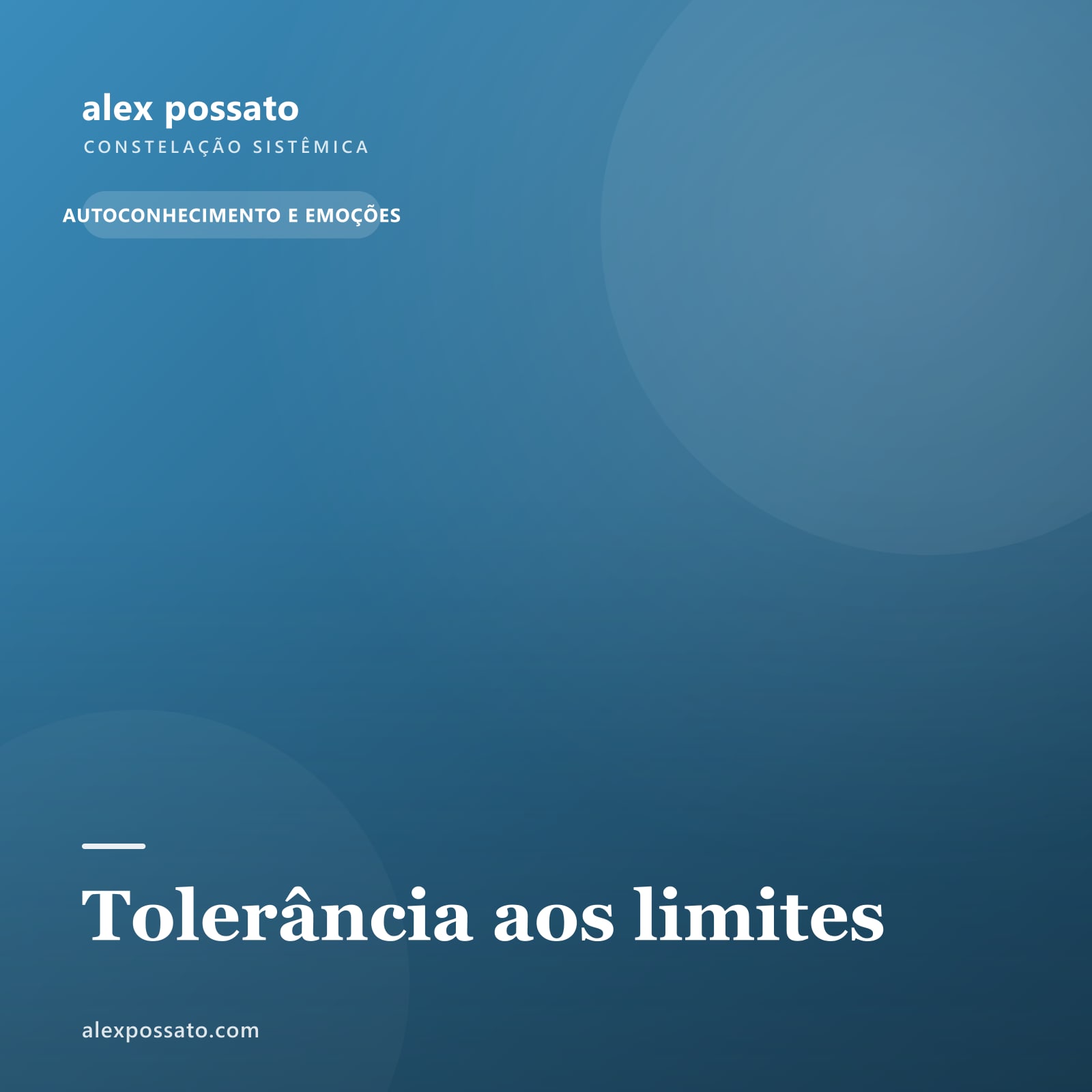 Tolerância aos limites