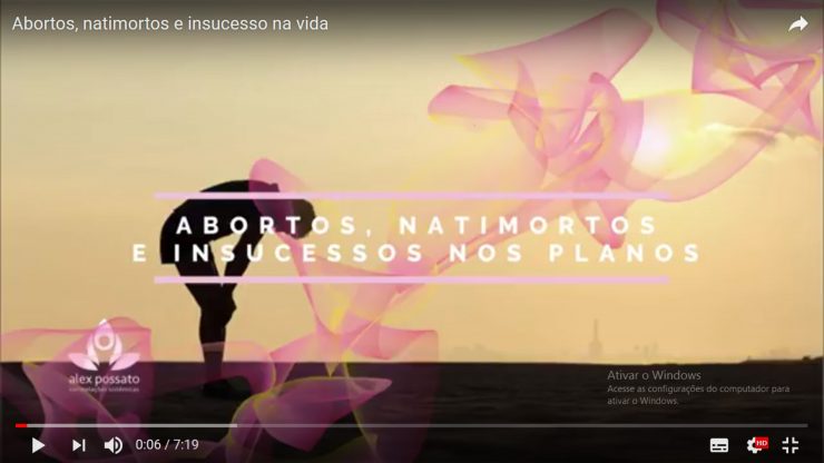 Abortos, natimortos e insucesso (vídeo)